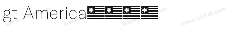 gt America字体转换
